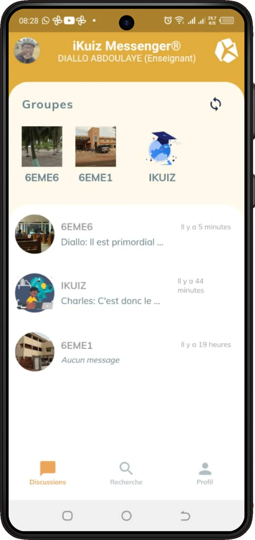 iKuiz Messenger