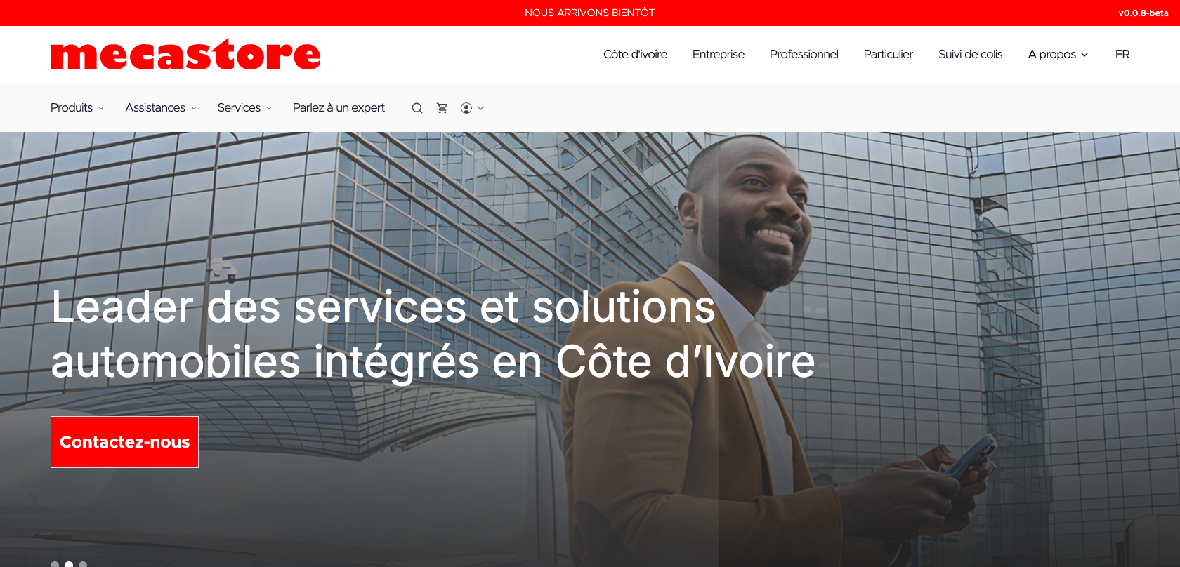 Voir l'image en grand Mecastore — Plateforme Automobile Tout-en-Un pour la Côte d'Ivoire
