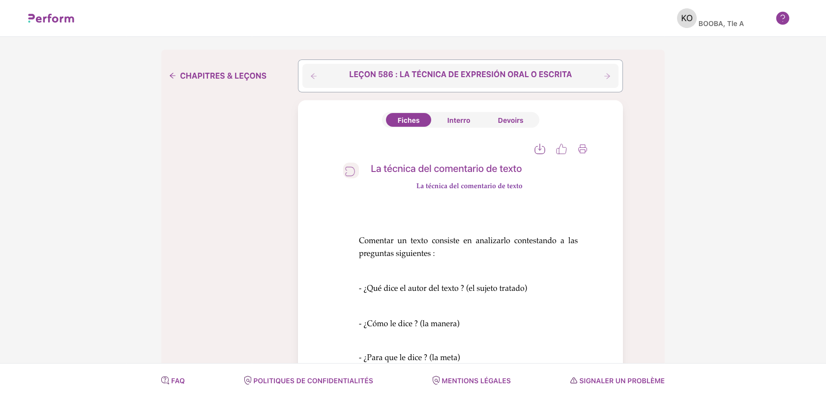 Perform — Plateforme Éducative Numérique