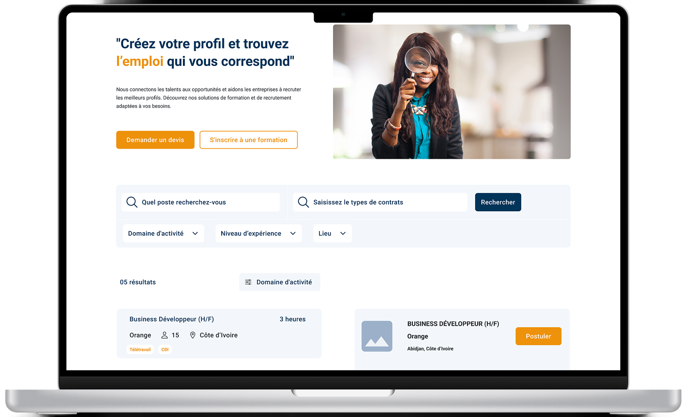 Synerhgie — Plateforme SaaS de Recrutement et Formation Professionnelle