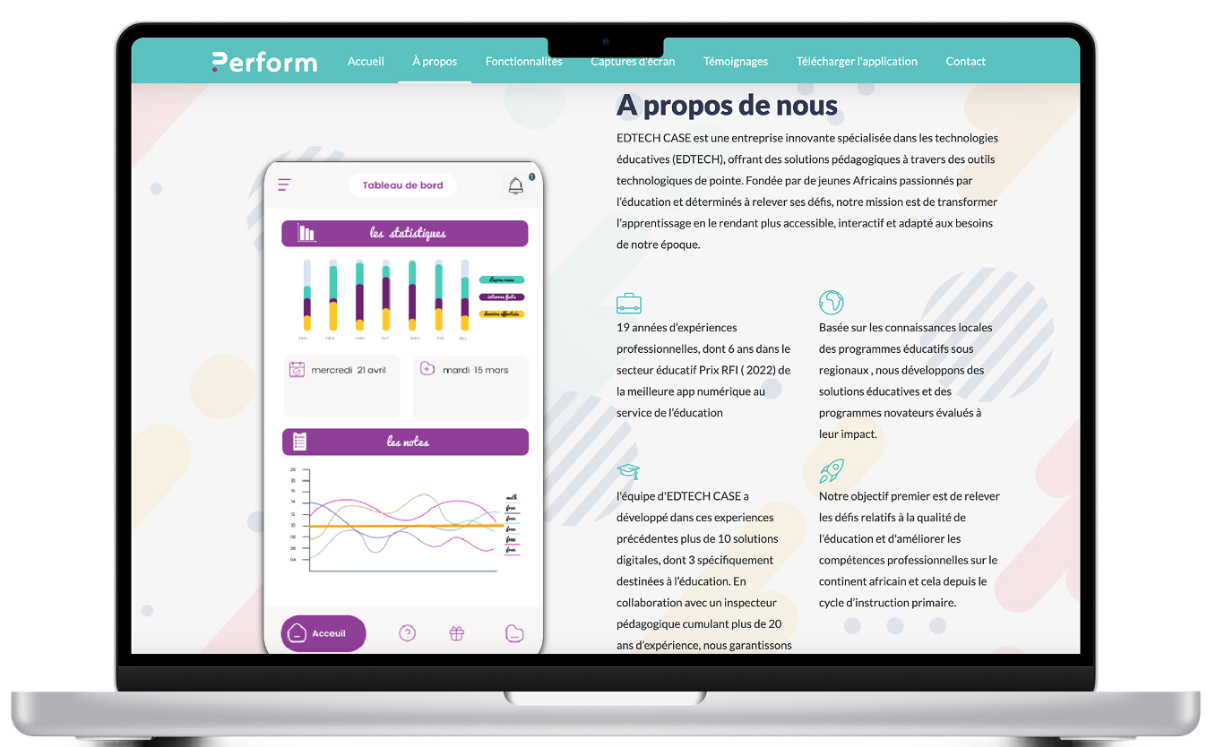 Perform — Plateforme Éducative Numérique