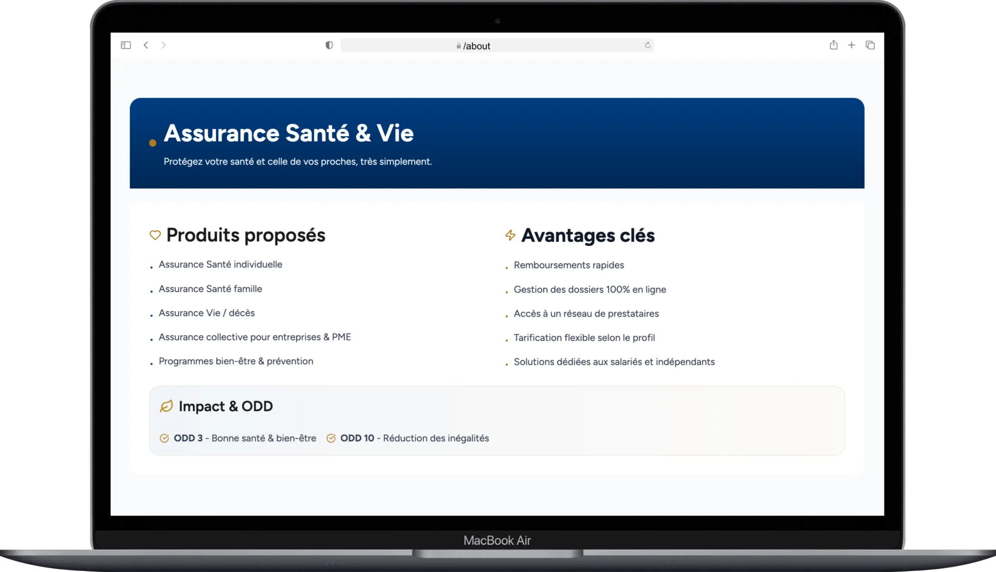 ICARE Insurance - Plateforme d'Assurance 