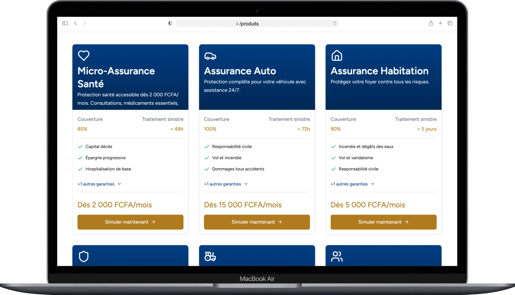 ICARE Insurance - Plateforme d'Assurance 