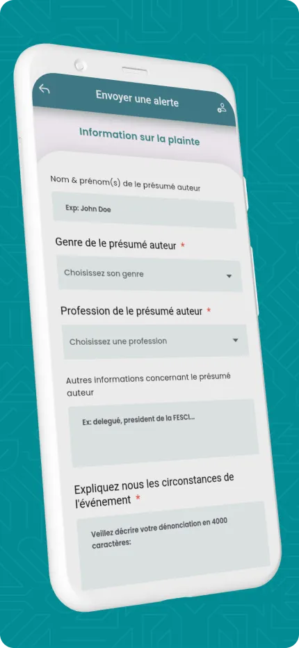 CAEGP Safe Campus — Plateforme de Gestion des Plaintes en Milieu Universitaire